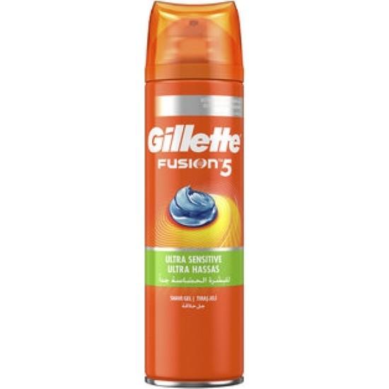 

Гель для бритья Gillette Fusion 5 Ultra Sensitive 200 мл - 6 шт.
