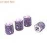 Y4UA General Twinkle Tire Valves Stem Caps Metal Tire Valves Stem Covers Dustproof Tire Caps Car Accessories for Car & Bikes