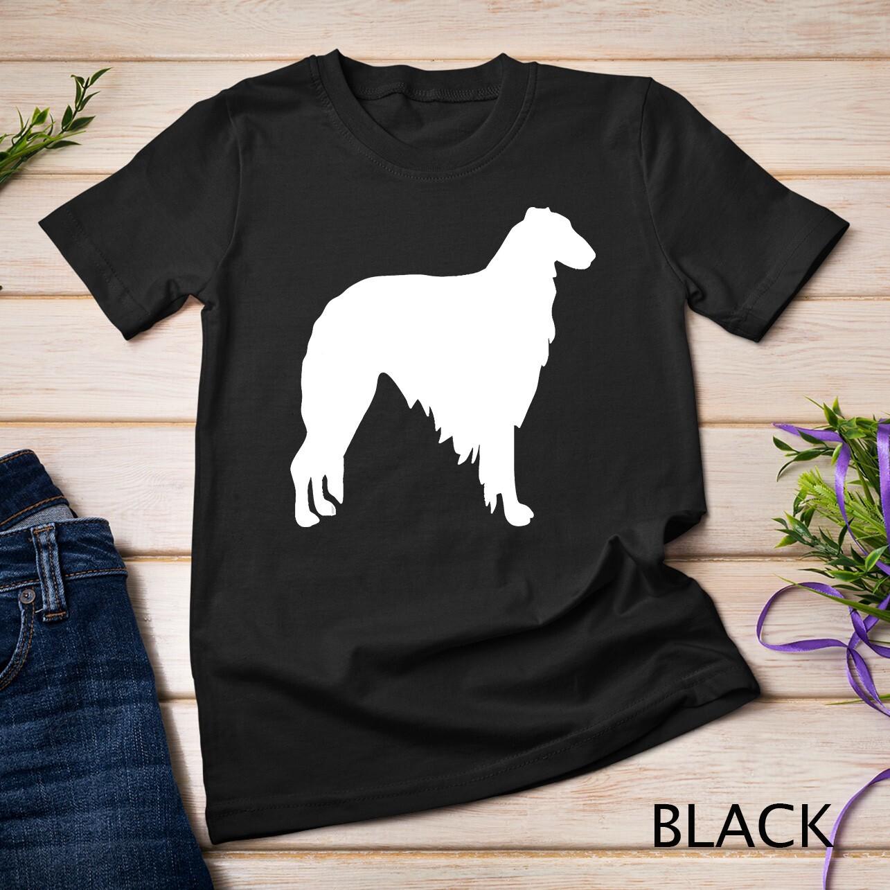 Borzoi Unisex T-Shirt Mens Womens Tees Top S