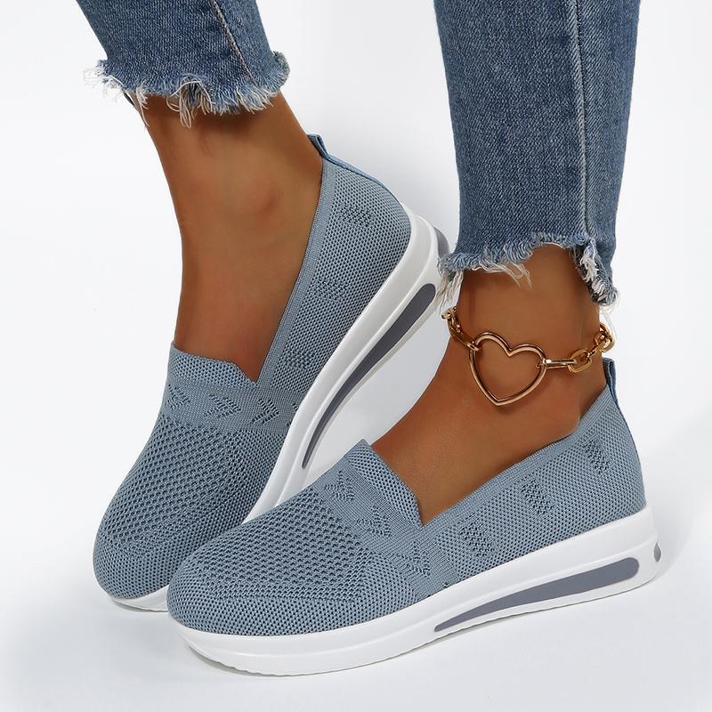 

New Sneakers Women Platform Shoes Top Quality Fabric Women Sneakers plus Size 43 Women Shoes Designer Sneakers Slip-On