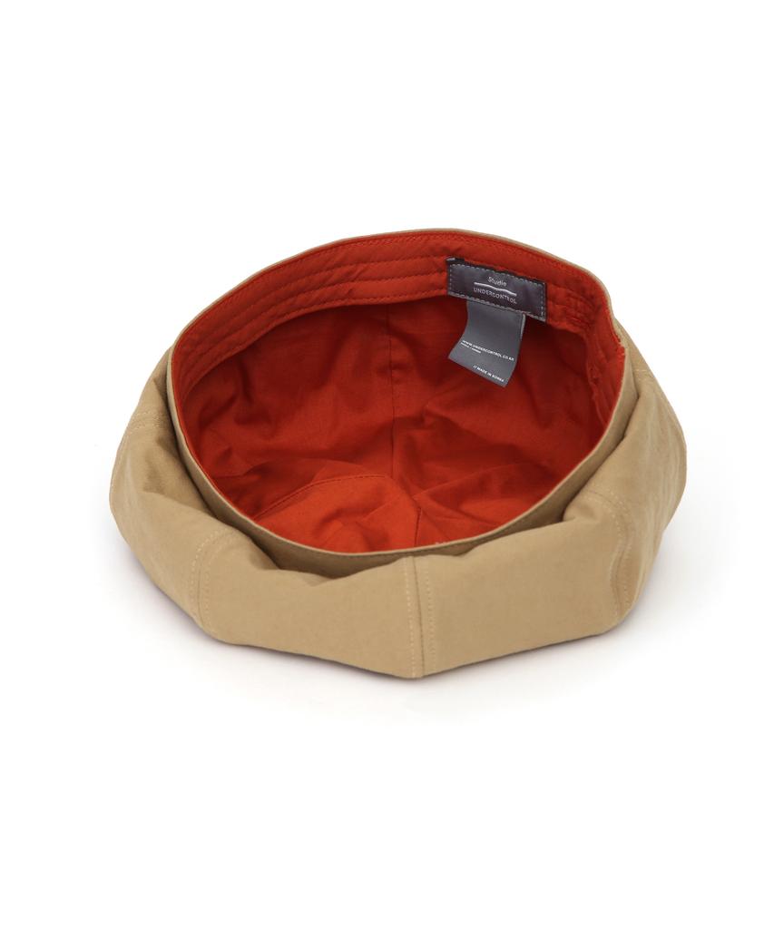 Eondeokeonteulolseutyudio Cotton Beret Bread Beret / Bio / Desert
