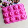 TK Flower Silicone Fondant Chocolate Cake Candy Mold DIY Baking Tool