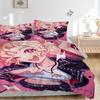 3pcs Punk Style Duvet Cover Set - Machine Washable, Includes 1 Duvet Cover and 2 Pillowcases, No Core Included, All-Season Home Decor for Do