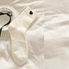 Ladies Spring and Autumn New All Match Pure Cotton Sweet Love Match Color Deodorant Antibacterial Yuezi Tube Socks