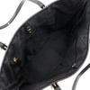 Michael Kors Jet Set Travel Tote Bag 35F1GTVT2L Graphic Logo Black PVC Women Used