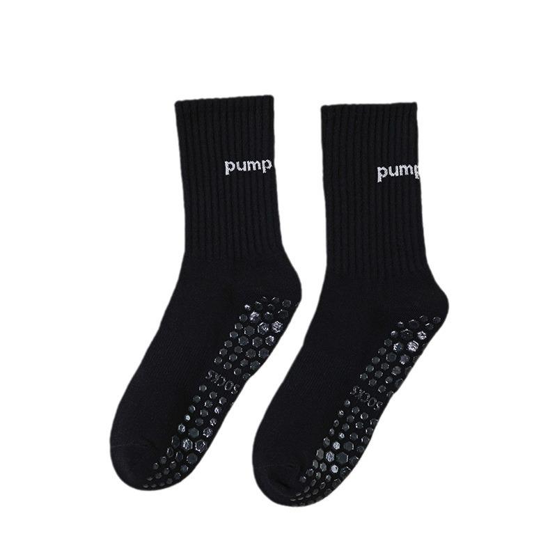 Female Summer Professional Yoga Fitness Exercise Running Jump Non-slip Home Indoor Tube Socks