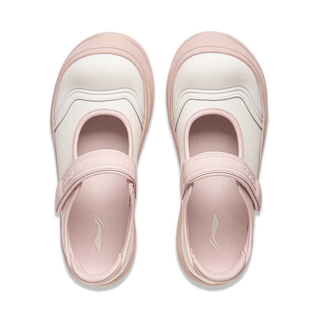 Li Ning Honey Mary Jane Cushioning Abrasion Resistant Lightweight Height Increasing Rebound AGCV158-4