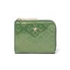 Patrick Cox Glitter Lily Enamel Long Wallet with Glitter Kings PXLWDBS2 Women's Pattern, Green,