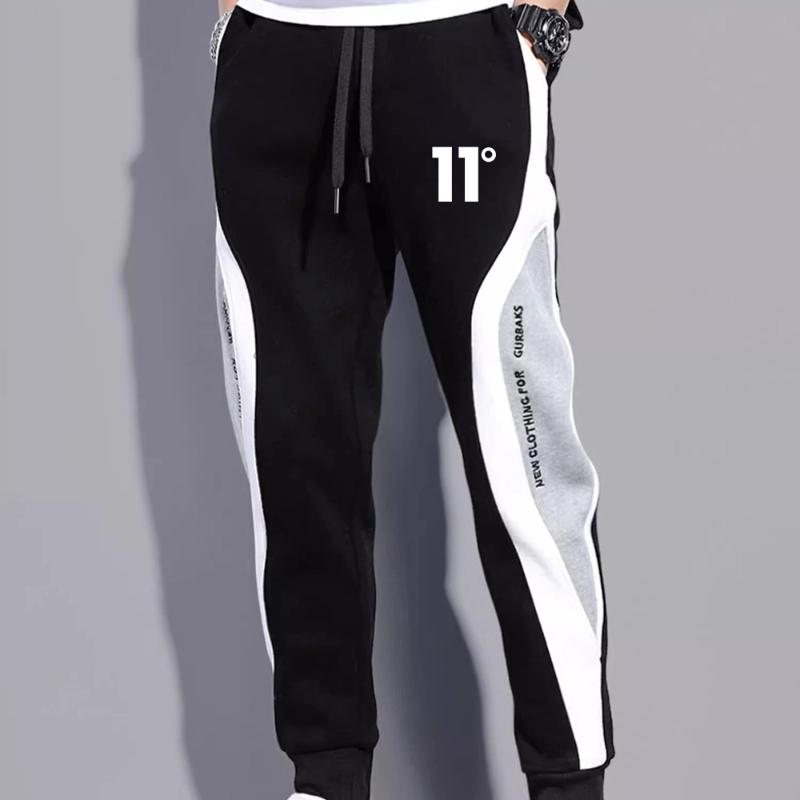 11 Print Men's Sweatpants Patchwork Jogging Pants Male Outfit Loose Trousers Straight Pants New Spring Autumn Fashion Clothes