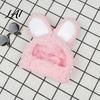 Cute Bunny Costume for Dogs Ears Cat Hat Pet Soft Plush Hat Comfortable Photo Prop with Rabbit Cats Small Party Fun Photos Adjustable Elastic