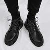 Fashion Men's Casual Shoes Classic Business Leather Shoes for Men Fashion Handcrafted Men's Dress Shoes Comfortable Flats High Top Boots