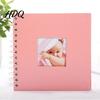 Small Photo Album Album 6 Inch Baby Memory Book Mini Scrapbook for Kids with Stickers & Decorative Compact Borders DIY First Year Milestone