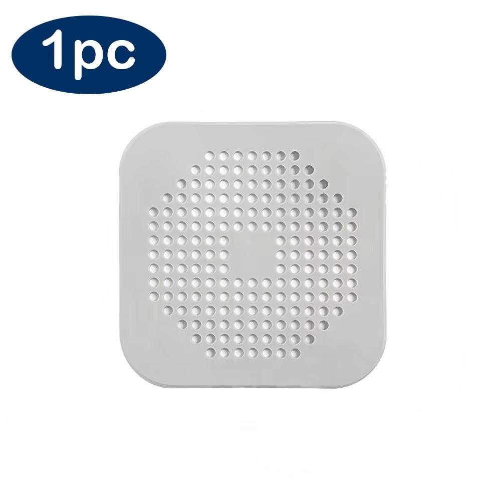 3Pcs/6Pcs/7Pcs Suction Cup Floor Drain Sticker Kitchen Sink Filter Strainer Bathroom Hair Anti-Blocking Floor Drain