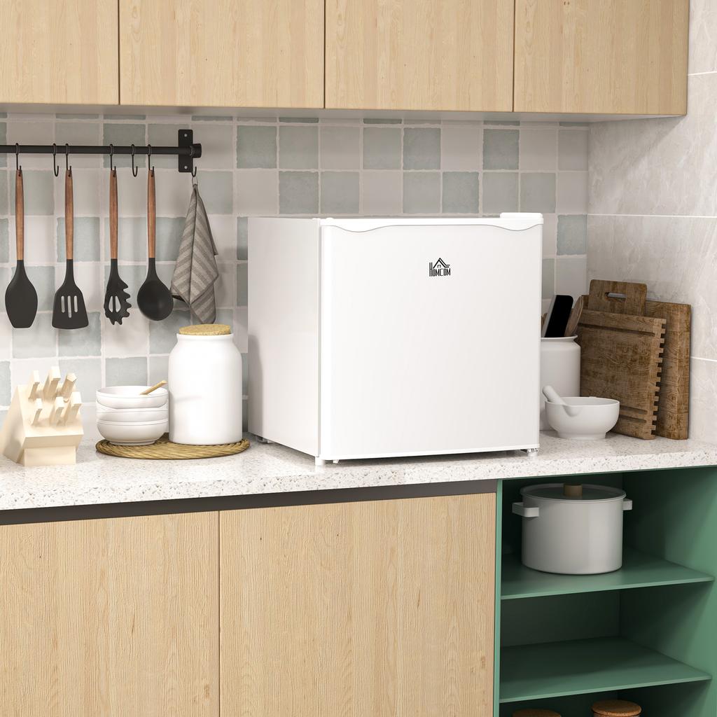 Mini Congelatore, Scatola Congelatore da 35 L, Controllo della Temperatura a 5 Livelli, Bianco