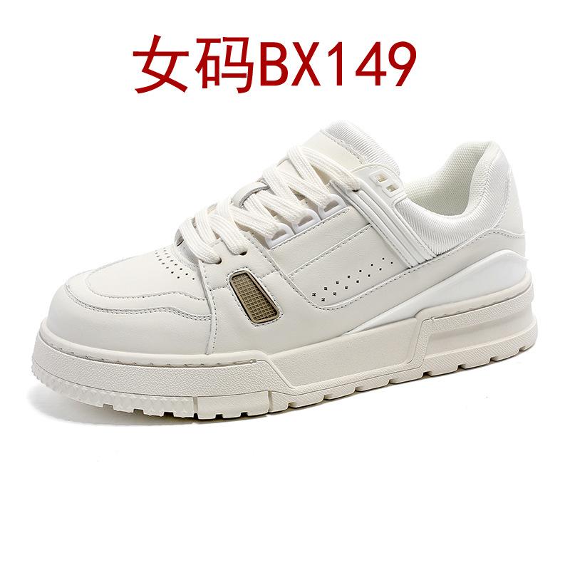 

Little white shoes men s 2025 new spring versatile men s thick-soled muffin board shoes casual sports shoes bx148-J 44