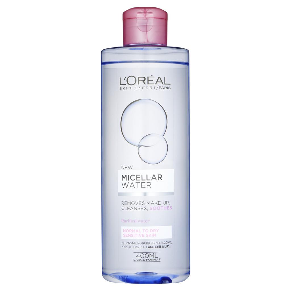 Eau micellaire nettoyante l'oreal paris 400ml