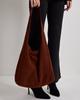 Women's Drawstring Bag Italy 1234 Red Suede