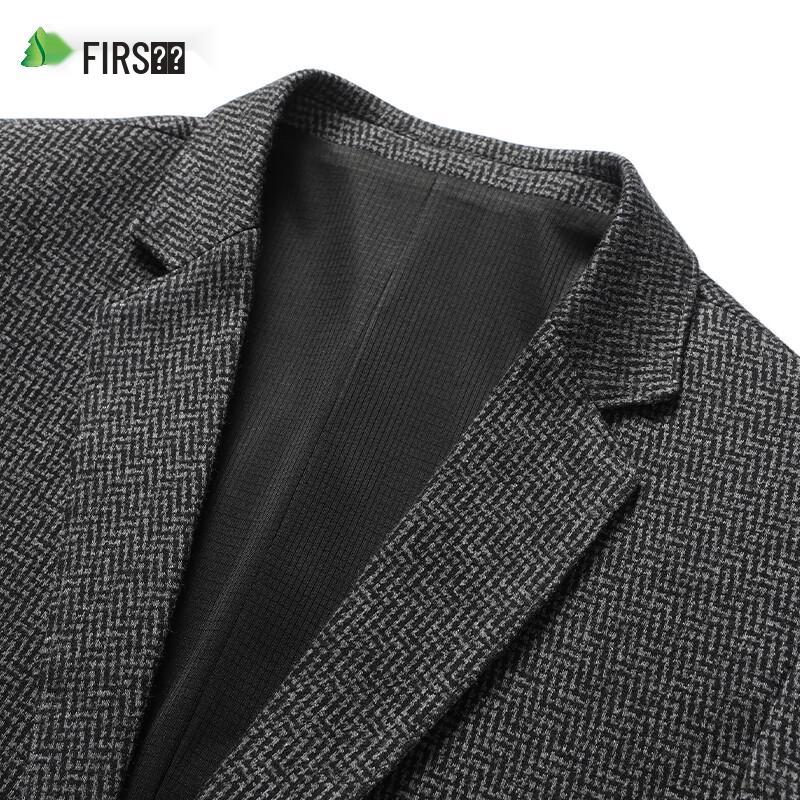 Shanshan Men's Wrinkle-Resistant Business Casual Suit Jacket