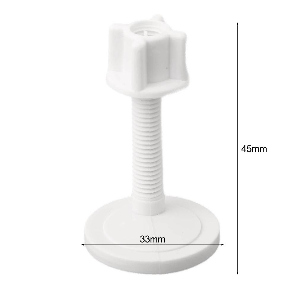 Toilet Hinge Screws Plastic Material Quality Plastic Screw Set
