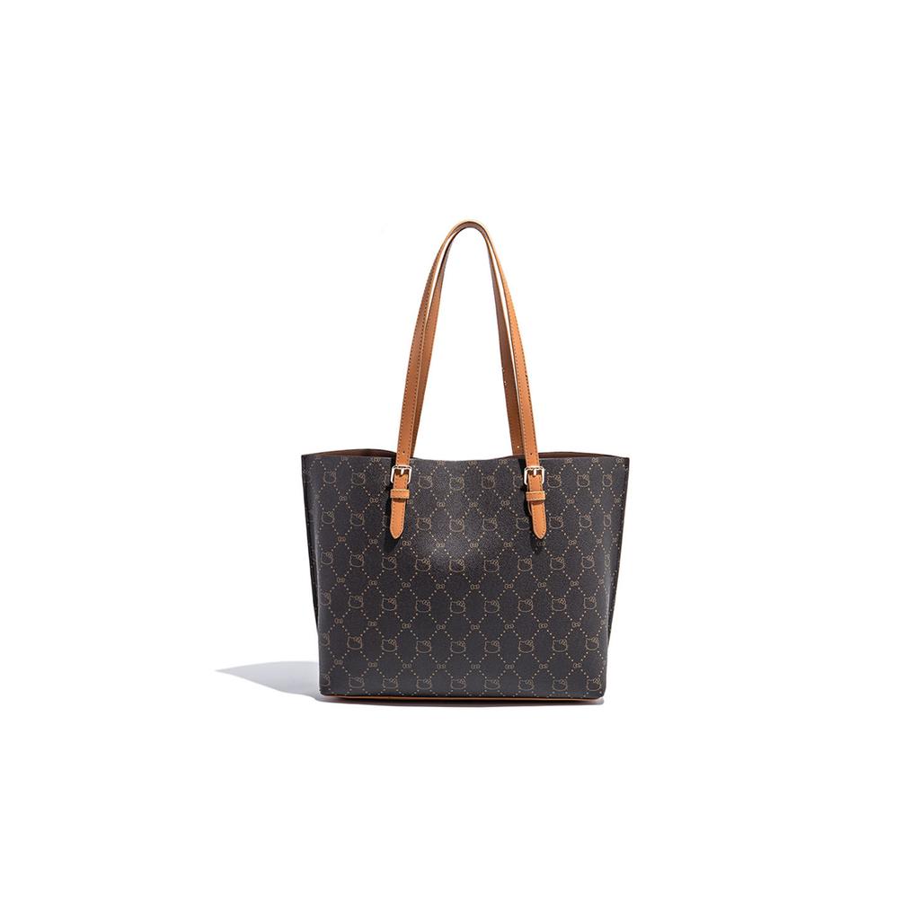 New Sanrio Hello Kitty PU Tote Bag, Shopping Bag, Shoulder Bag Regular Women's Multicolor SHHF41398