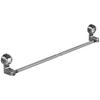 Adjustable Towel Holder Suction Cup Towel Bar Stainless Steel Accents
