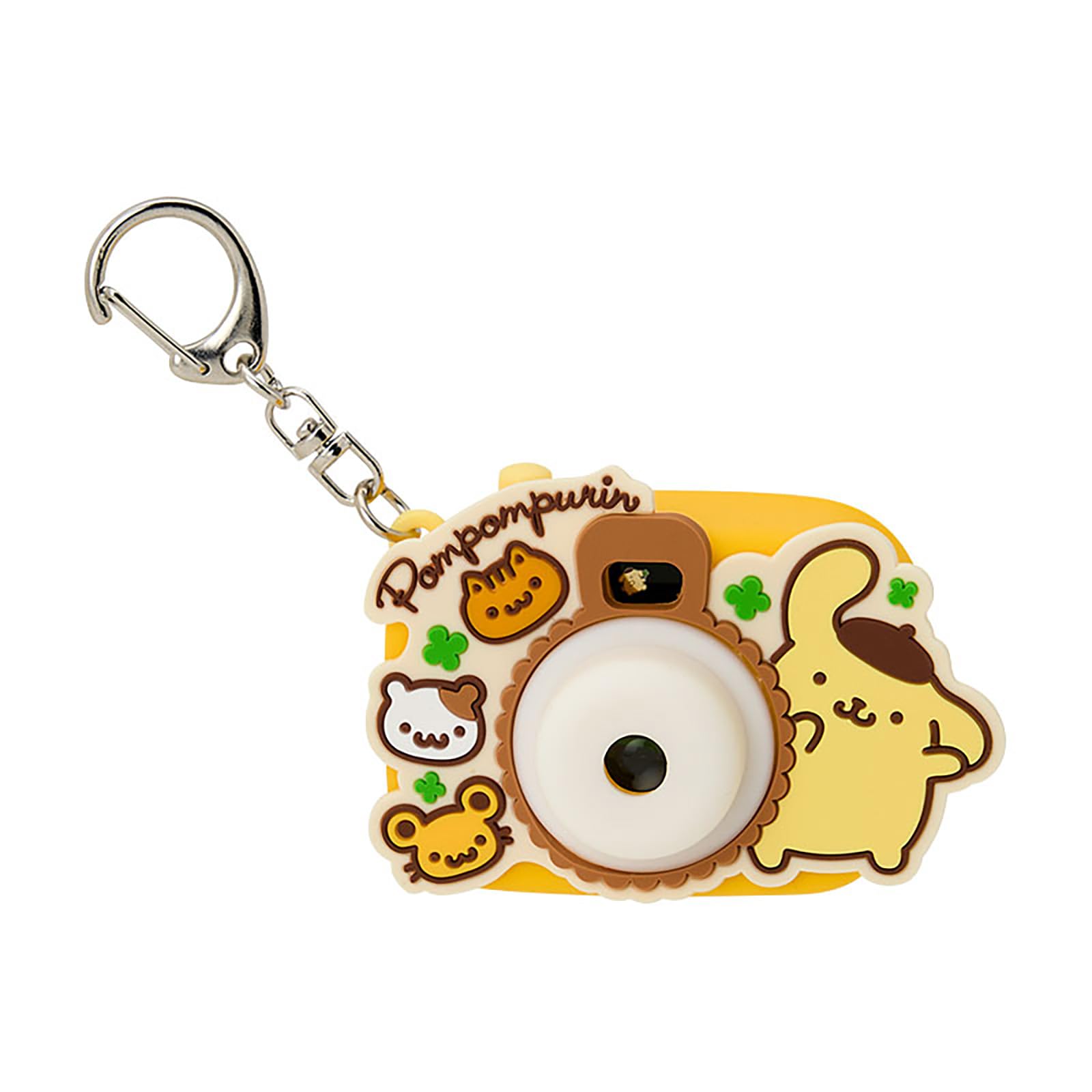 

Sanrio Light Scope Keychain Pompompurin ABS 073776 Camera-Shaped (Miniature Toy) Resin/PVC