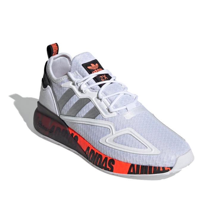 adidas Zx 2K Boost 'Grafică cu Logo Îndrăzneț - Alb' FX7030