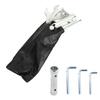 Motorcycle Tool Kit Tool Conveniently 1*storage Bag 8*tools Aluminum Alloy