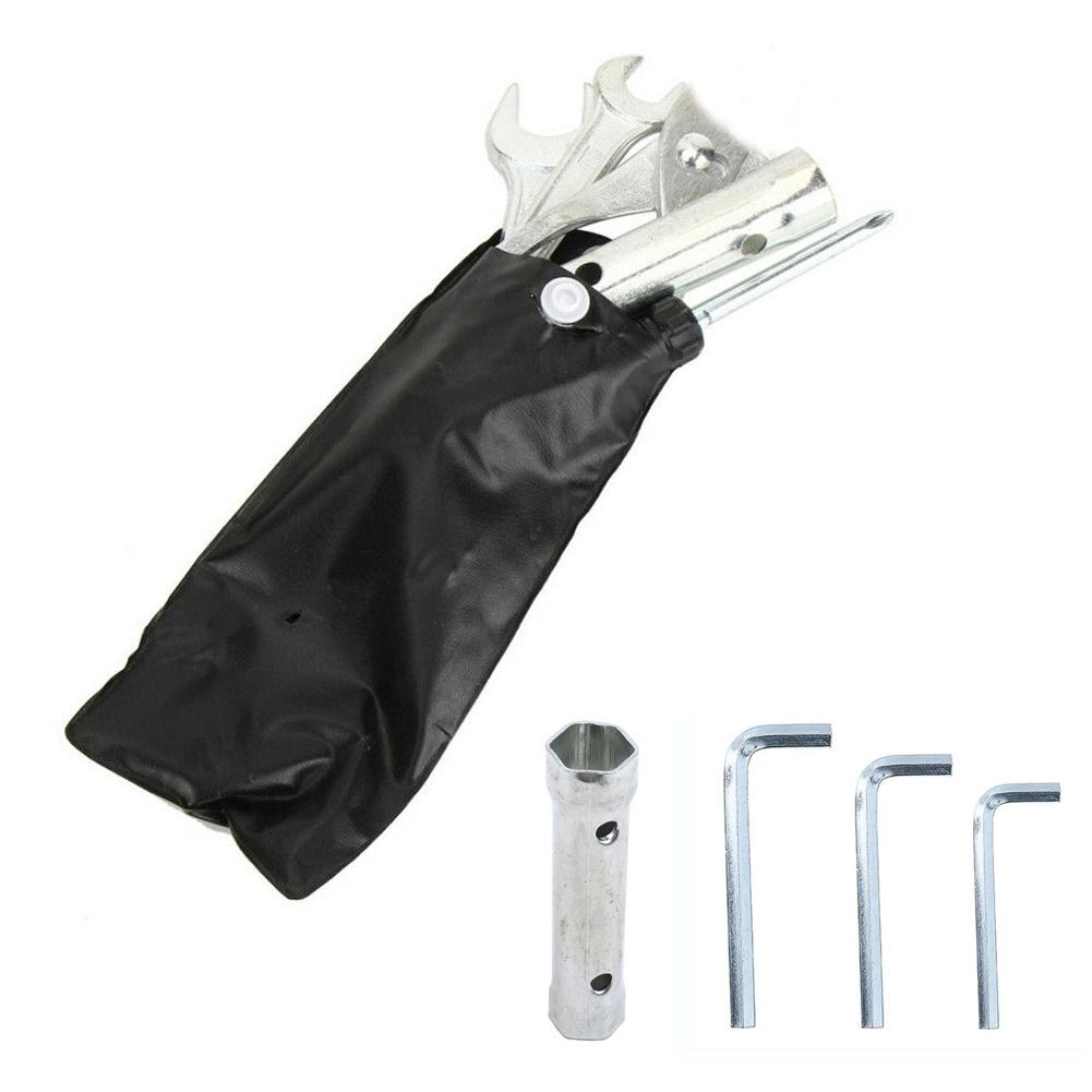 Motorcycle Tool Kit Tool Conveniently 1*storage Bag 8*tools Aluminum Alloy