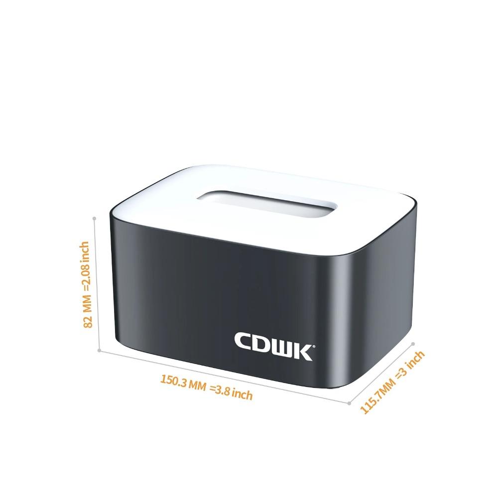 Desktop Tissue Case Wood Grain Napkin Holder Organizer for Bathroom Toilet Car Table Storage Paper Tissue Box Dispenser