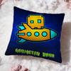 G-Geometry DashS Video Cushion Cover Premium Comfort Reversible Pillow Cove -Two In One Design for Any Room & Car Interior