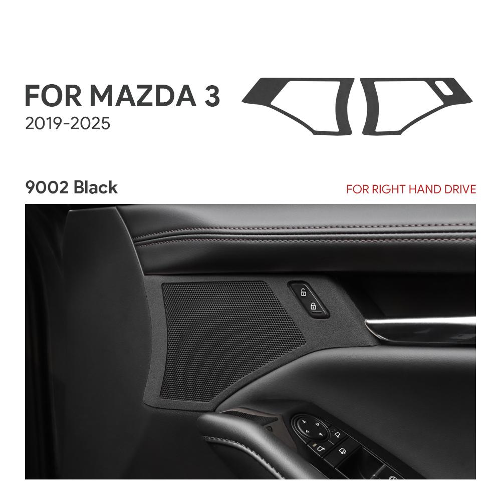 Top Suede Trim LHD RHD Sticker For Mazda 3 Axela BP 2019 2020 2025 2025 2025 2025 2025 Car Door Horn Button Frame Accessories