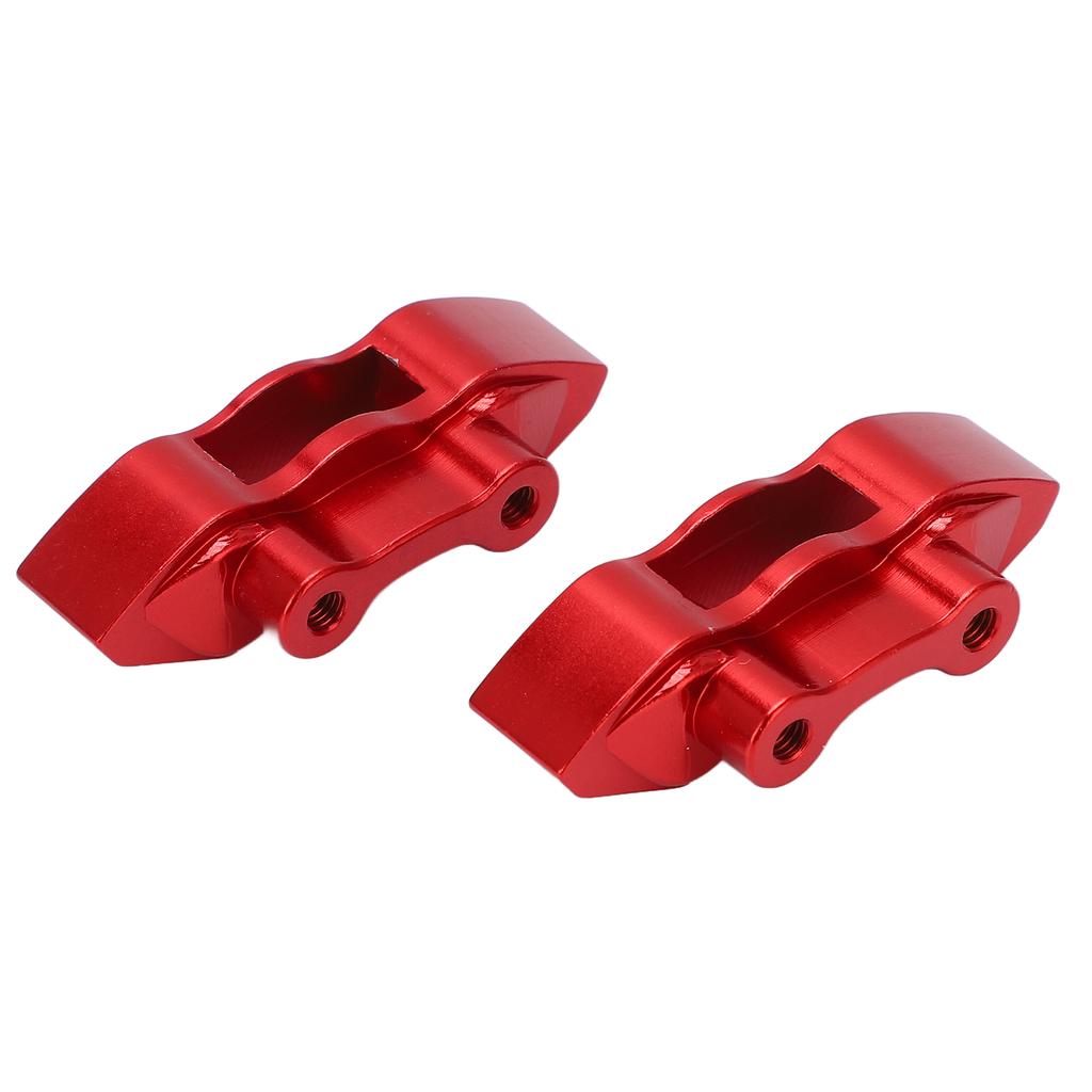 2pcs Set Metal Front Rear Brake Disc Calipers for LOSI SUPER BAJA REY 1 6 RC Car Upgrade PartsRed
