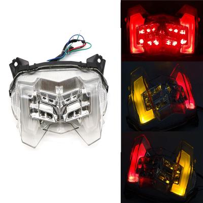 Para Yamaha MT-09 FZ-09 18-19 Luz traseira de freio e piscas Luz LED integrada