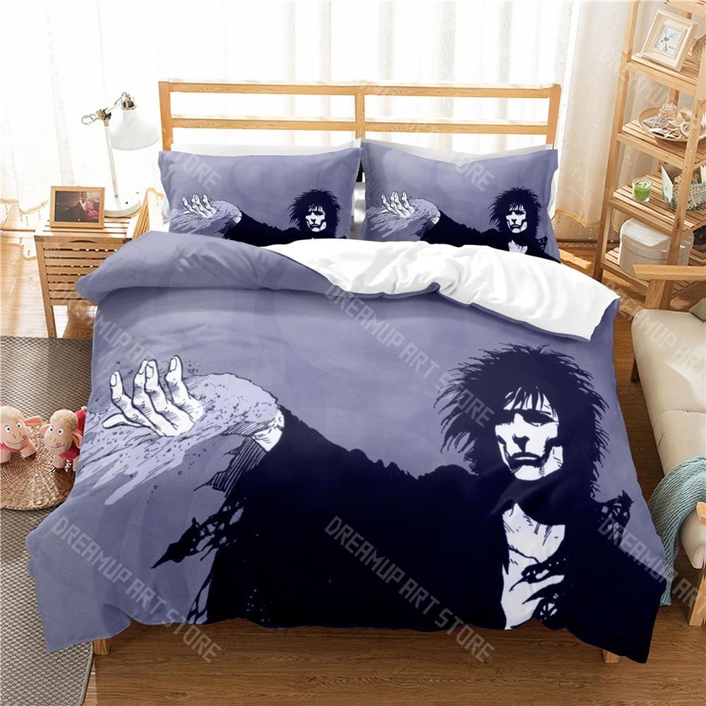 3D Printed S-Sandman Bedding Set for Boys Girls Duvet Cover And Pillowcase Included Twin Queen King Full Single Double Sizes