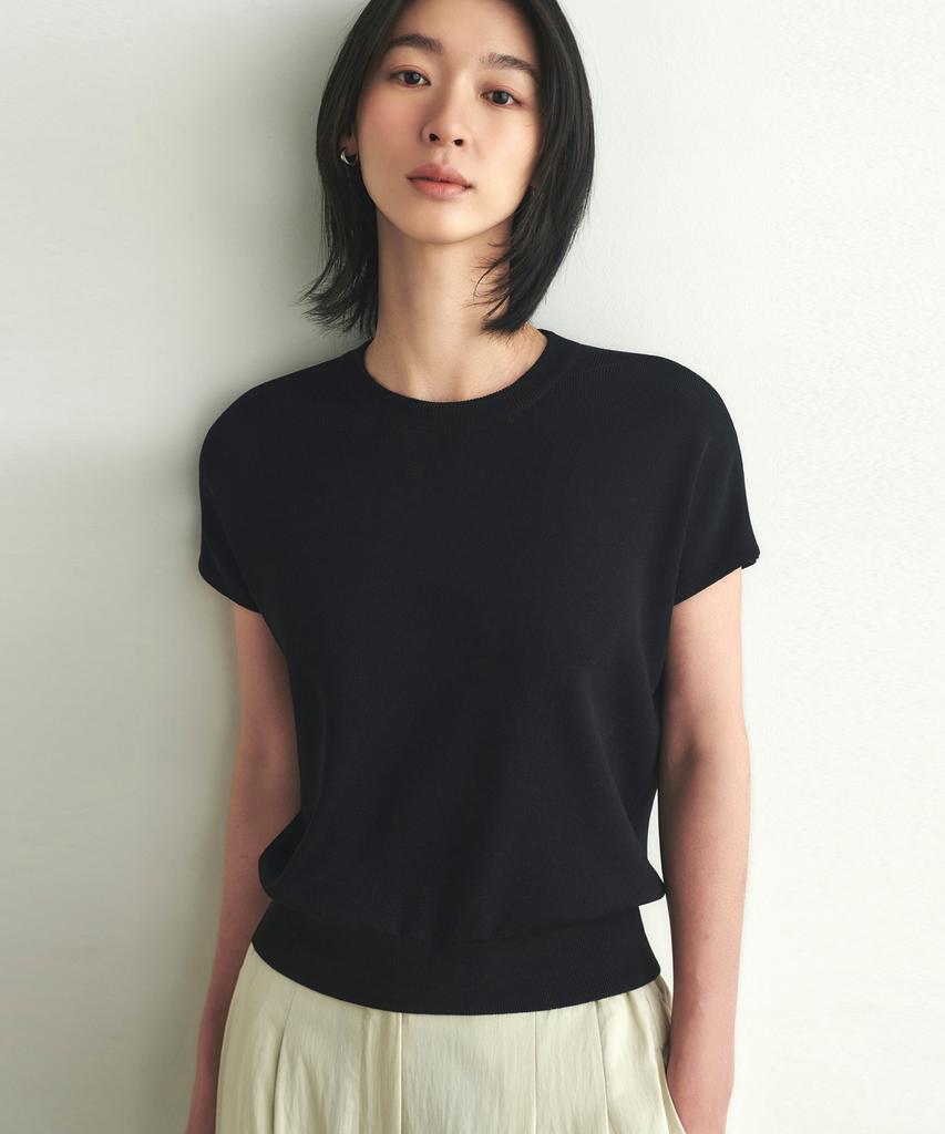 Aesmoeo Lea Dolman Sleeve Knit (Black)