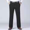 Mode Weiche Herren Businesshose Gerade Lang Freizeithose