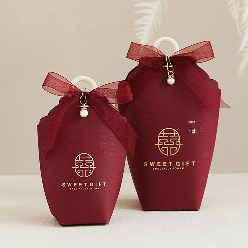 Elegant Wedding Gift Candy Box Packaging