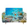 Elastic All-Inclusive Sofa Cover Marine Animal Multi-Person Combination Sofa Cover Lazy Sofa Cover