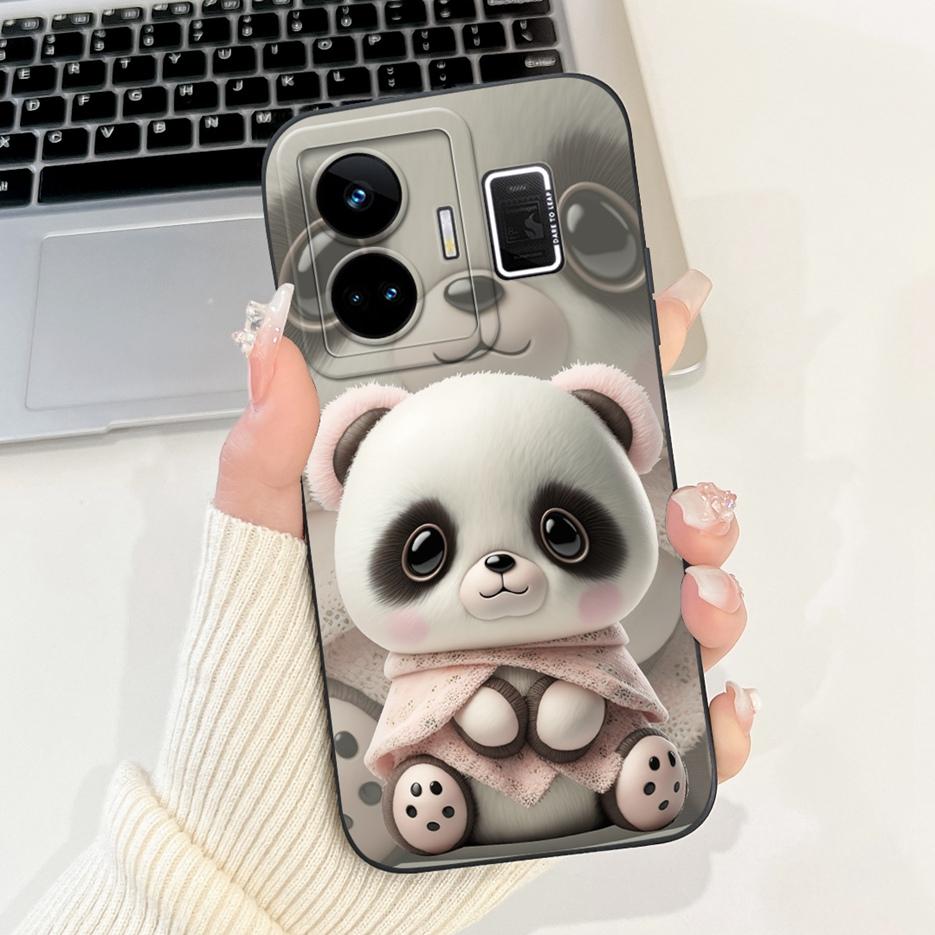 For Realme GT3 Case RMX3709 Cute Funny Cartoon Cover Soft Silicone Case For Realme GT Neo 5 Neo5 240W RealmeGT3 Back Cover Coque