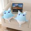 Simulation Water Drop Plush Toy Cute Cartoon Girl Sofa Cushion With Gift Doll