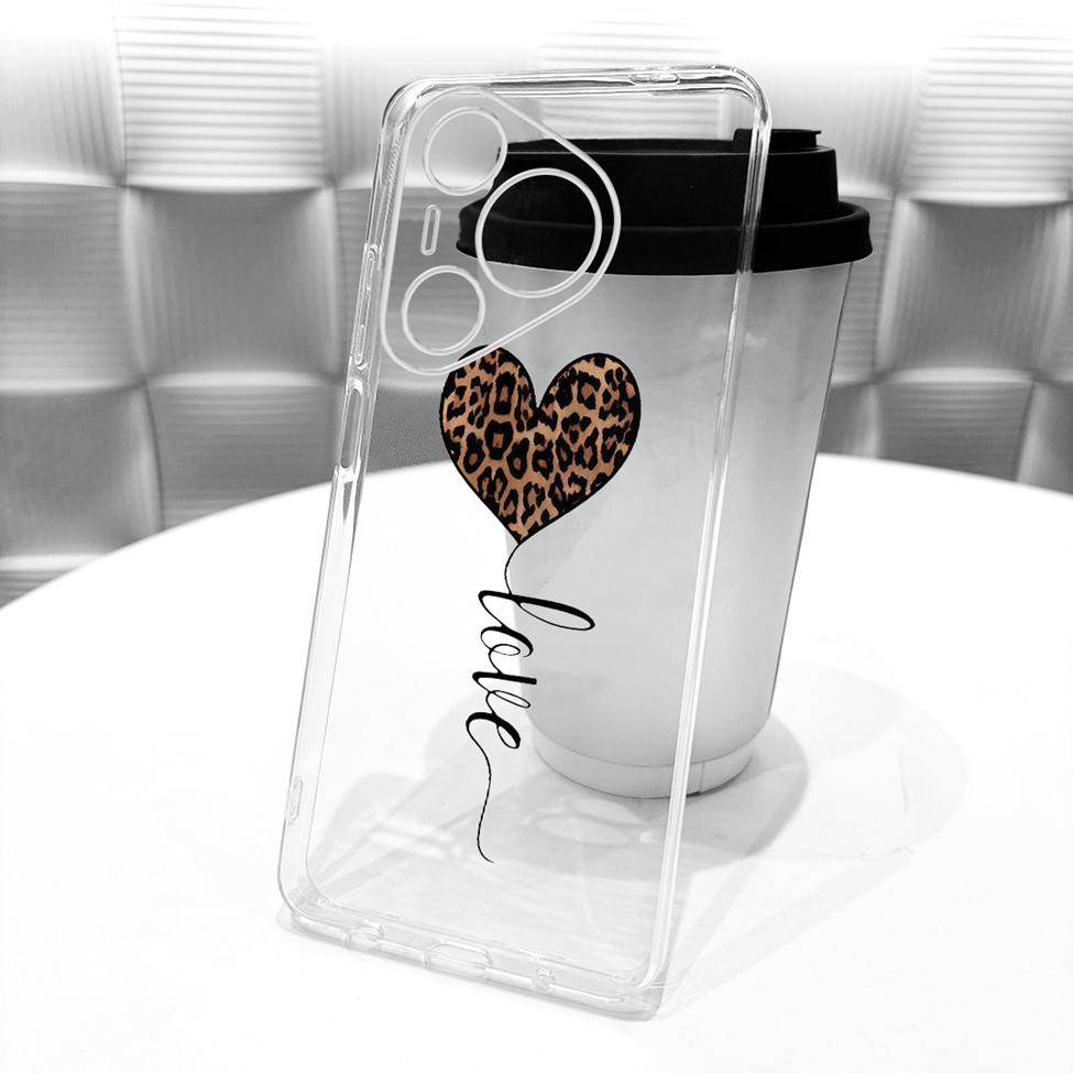 For Huawei Pura 70 Clear Case Aesthetic Luxury Cute Fashion Flowers Funny Painted Casing For Huawei ADY-LX9 ADY-AL00