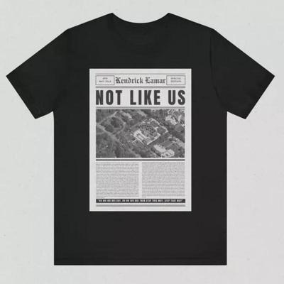 Kendrick Lamar They Not Like Us T Shirt