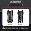 ACP1  3/4 Buttons Zinc Alloy Car Key Case Cover Shell Fob For Porsche Panamera Spyder Carrera Macan Cayman Cayenne 911 970 981 991