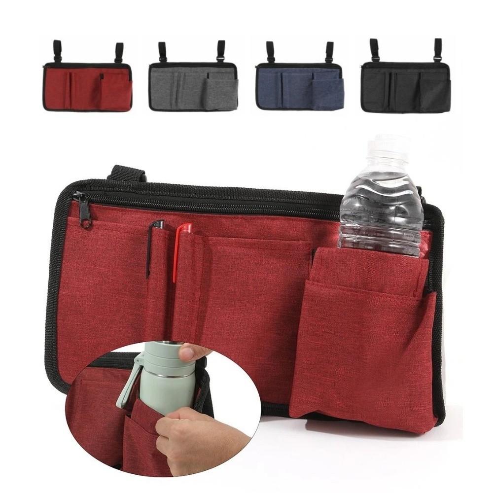 Waterproof Wheel Chair Hanging Bag Large Capacity Chair Storage Organizer Walking Wheels