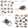 Detailed Pvc Insect Figurine Collection Including Butterflies Ants Beetles Spiders And Roaches For Home Decor