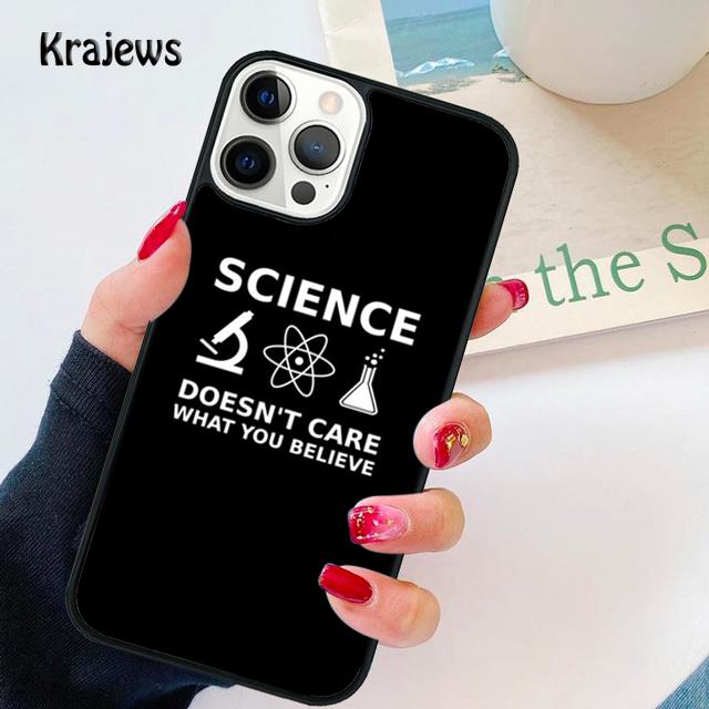 Biology and Chemistry Soft Phone Case For iPhone 17 Air 16 15 14 Max Plus 11 12 13 Pro Max Phone Cover Coque Fundas
