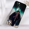 Singer J-Johnny H-Hallyday Case For iPhone 16,15,14,13,12,11 Plus,Pro Max,XS,X,XR,SE,Mini,8,7 Soft Silicone Black Cover