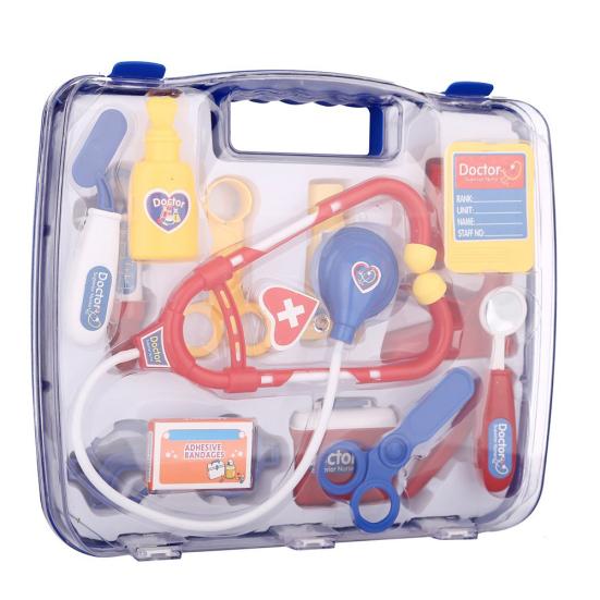 Kid Child Pretend Toy Set Medicine Box Play Doctor Nurse Medical Kit Playset