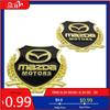2025 Hot 3D Metal Car Rear Emblem Window Sticker Side Decal for Mazda 2 3 5 6 Axela Protege Atenza Cx3 Cx-5 Cx7 Mx5 Rx7 Cx-9 Rx-